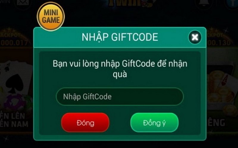 Hướng dẫn nhập mã code Tiến Lên Miền Nam để nhận thưởng